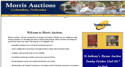 Desktop Screenshot of morrisauctions.net